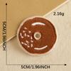 Embroidery label Original cartoon food biscuits Embroidery sticker Self-adhesive patch sticker Accessories cloth sticker
