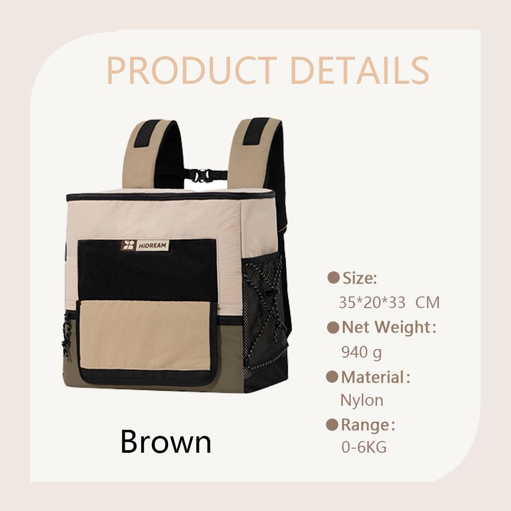 

Soft-Sided Carrier Portable Outdoor Backpacks Cat Carrier Bag Travel Backpack For Cats Mesh Breathable For Cat Pet Supplie