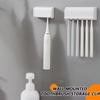 Simple Wall Mounted Toothbrush Rack No Perforated Toothbrush Storage Rack Toothbrush Storage Rack Toothbrush Holder Wall