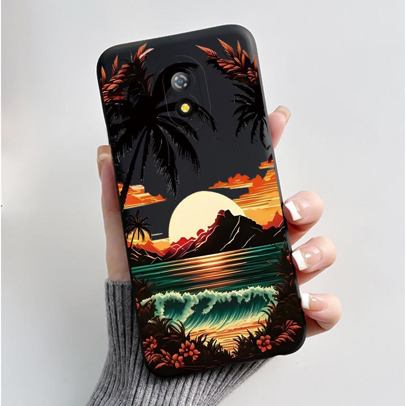 Case For Itel A16/A16 Plus/A23/Itel Alpha Lite Anime Style Bumper Soft Silicone Jelly Black Case Trendy Painted Shockproof Cover