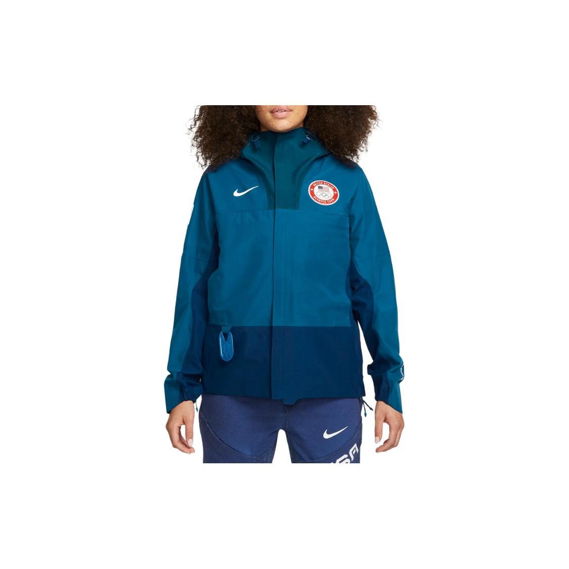 

Новые куртки и пальто Nike Acg Storm Fit Adv Chain Of Craters женские синие DD8852-492 L