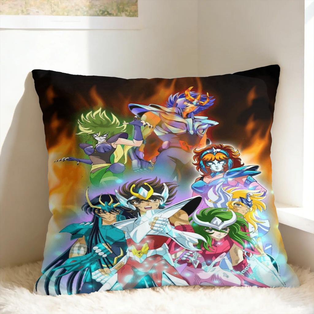 Pillow Cover The Knights Saint Seiya Morden Pillow Case For Living Room Sofa Pillowcases