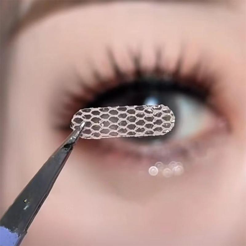 Natural Eye-Lift Mesh-Lace Transparent Invisible Self-Adhesive Eyelid Tapes Stickers Women Invisible Double-Fold Eyelid Stickers