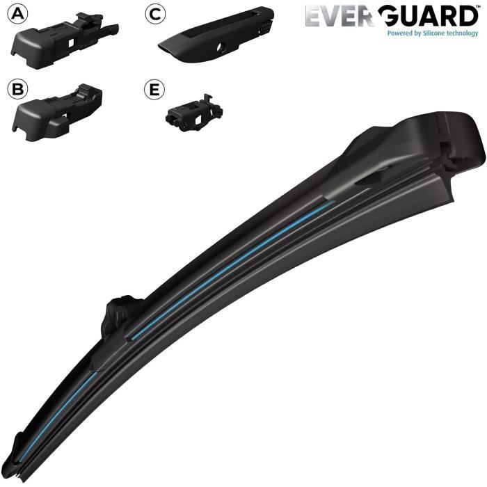 Balai d'essuie-glace everguard silicone vsf55 x1 550mm - valeo - 566009