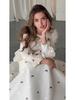 2025 Spring Socialite Flowy Long Sleeve Silky Dress for Women