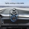 Electric Vacuum Magnetic Suction Phone Bracket with Strong Suction Cup for Navigation Driver Passenger Easy Installation