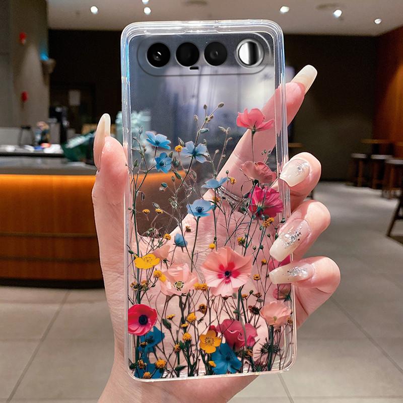 Phone Case For Realme 16 5G Fundas Capa Butterfly Bow Protective Casing Transparent Soft Silicone TPU Cover Coque
