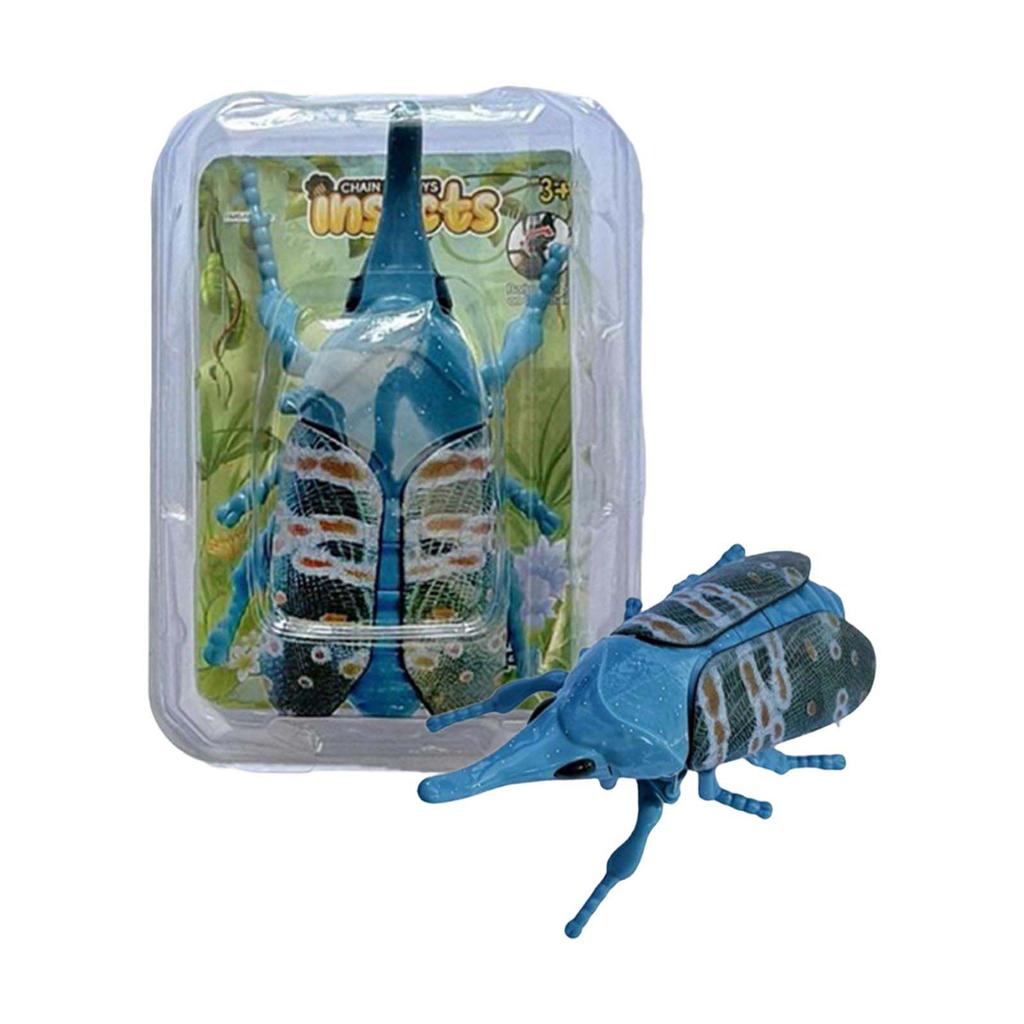 Realistic Beetle Insect Model Toy Crawling Bug Replica Educational Collectible for Kids and Adults Durable Plastic Construction