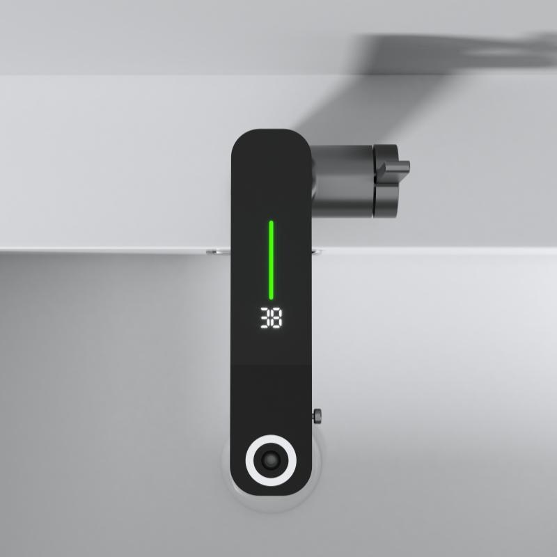 Temperature Digital Display LED Basin Faucet 2 Modes Multi-function Hot Cold Water Sink Mixer Wash Tap For Bathroom