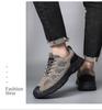 Men's New Casual Sports Shoes, Thick Soled Mesh Breathable Outdoor Workwear Shoes, Hiking and Mountaineering Shoes