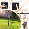 Solar Kristall Globus LED Lichterkette 60 LED 8 Beleuchtung Modi IP65 Fee Licht Weihnachten Girlande Für Garten Party Dekor 1pc/2 stücke