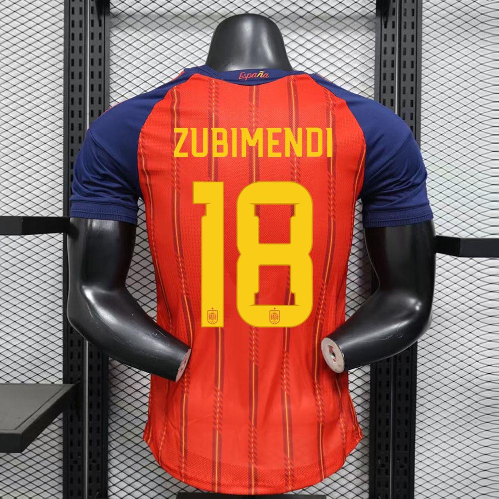 Spain 2026 Player Edition Home Jersey #19 Lamine Yamal Men's National Team Football Kit