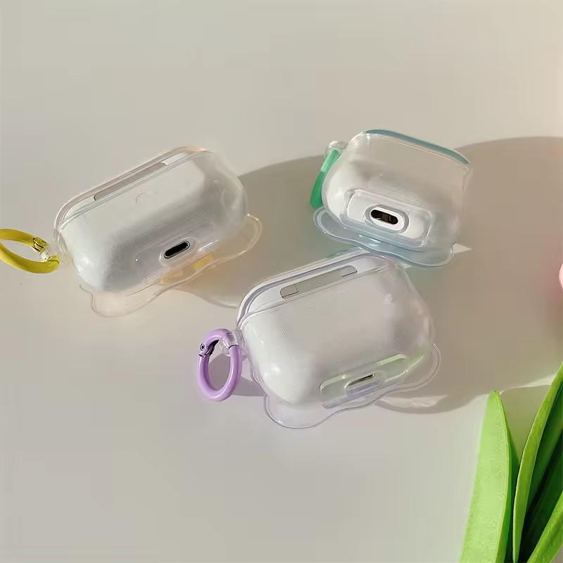 Gradient Bow Earphone Protective Cover for Apple AirPods Pro 1/2 Generation