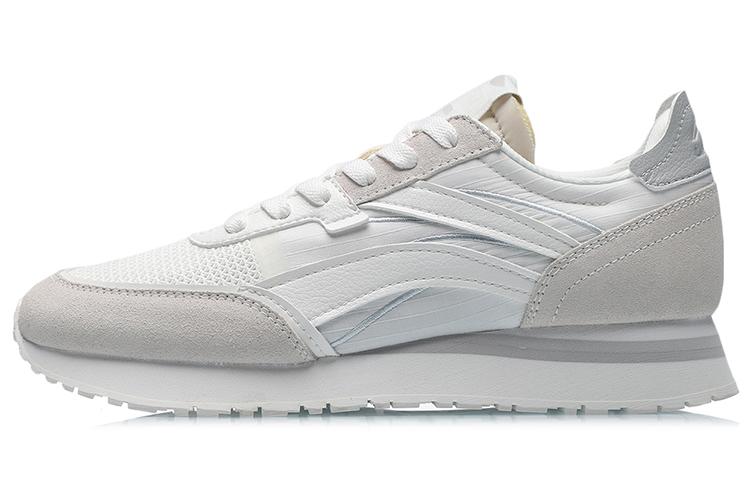 Li Ning ChengFeng Износостойкие и легкие Низкие беговые кроссовки Женские Женские AGCR196-1 36