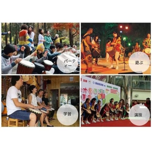 LumoLight Djembe Folk Instrument, Toy Drum, Percussion Drum, 8/10/12 Inch, Sheepskin Material, Durable Hand-Painted Pattern, Bright and Consistent Ton