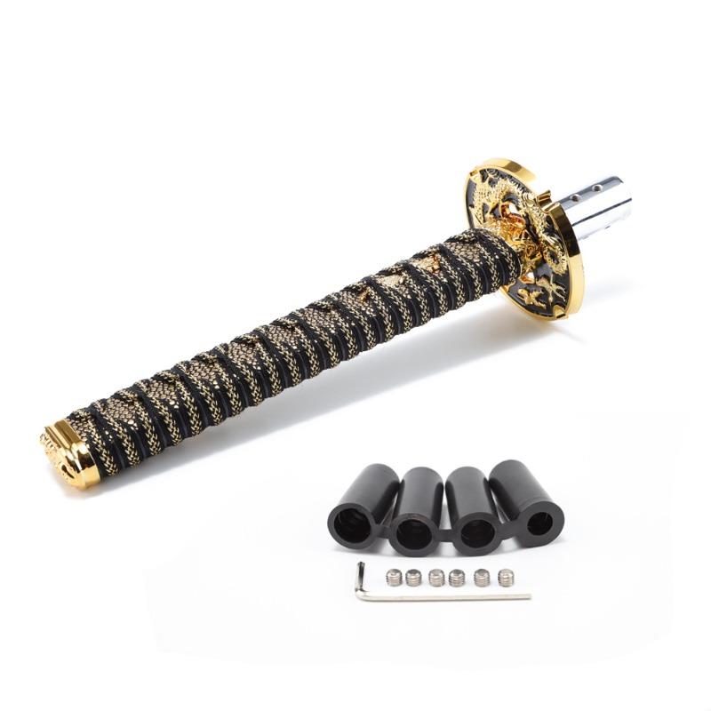 Universeller Auto-Schaltknauf aus Aluminiumlegierung - Katana-Schalthebelknauf JDM Racing Style Schalthebel für Schaltgetriebe