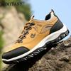 Men Outdoor Sneakers Light Waterproof Men's Boots Men Combat Desert Casual Hiking Shoes  Big Size 48