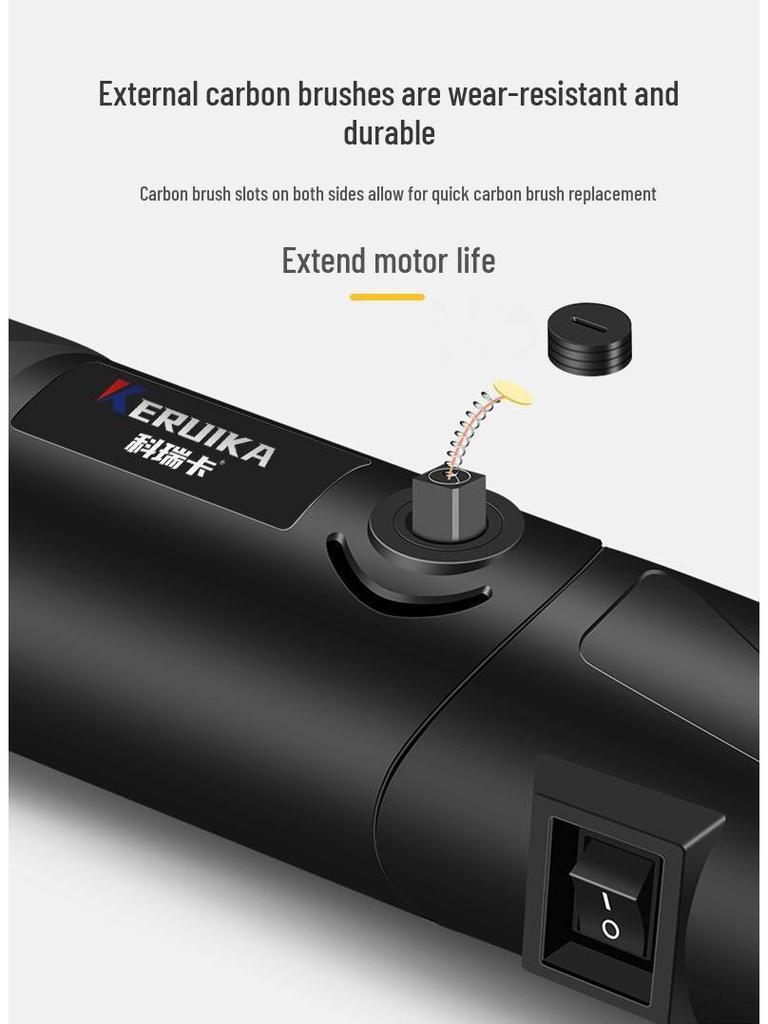 High-Power Handheld Electric Grinder for Wood Carving, Jade Polishing, Cleaning, Cutting & Engraving