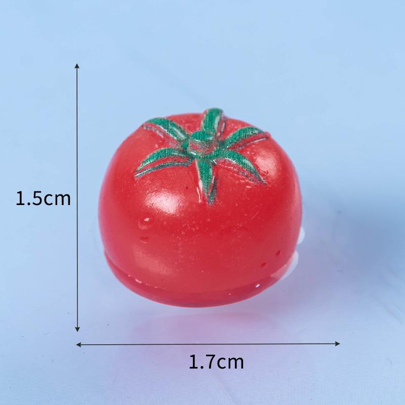 Micro Landscape Simulation Fruit Cuteness Arbutus Fruit Peach Tomato Diy Decoration Blind Bag Accessories Table Ornaments