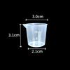 Transparent PP Laboratory Beaker with Handle, Acid & Alkali Resistant, Graduated Measuring Cup & Cylinder