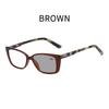 Fashion New Anti-blue Light Photochromic Farsightedness Glasses Square Frame Outdoor Color-changing Presbyopia Glasses +3.5+4.0