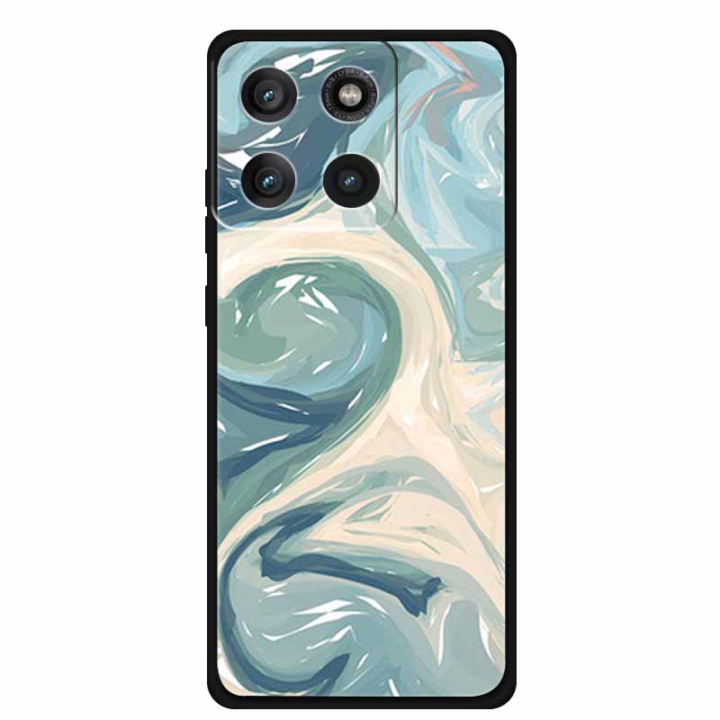 For Moto Edge 60 Pro Case XT2507-1 Coque Multi Colored Marble Pattern Soft Silicon Back Cover for Motorola Edge 60 Pro 5G Bumper