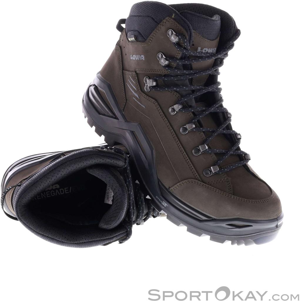 Hiking Shoes Lowa Renegade Evo GTX Mid (311916) Dark Brown/black
