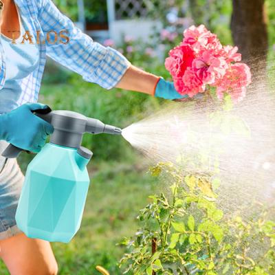 Elektrische Sprühflasche, Pflanzenzerstäuber, selbstansaugende Wasserpumpe, freihändige Bedienung, über USB wiederaufladbarer elektrischer Zerstäuber mit einstellbarer Nebeldüse