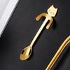 Stainless Steel Coffee Spoon Lovely Cute Cat Shape Teaspoon Dessert Snack Scoop Ice Cream Mini Spoons