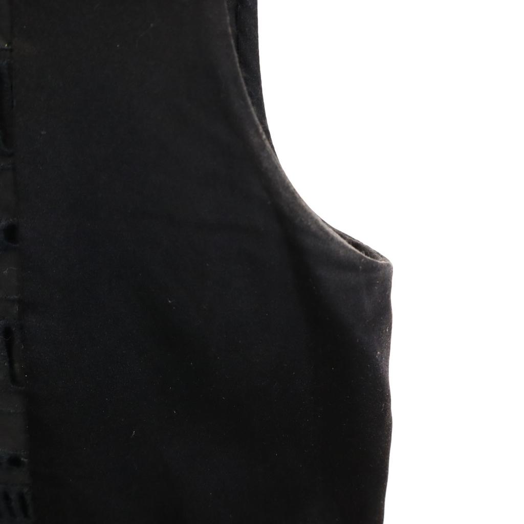 Drawer Made In Japan No Sleeve Blouse 38 Black Tops Women Used