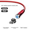 Magnetic 3-in-1 Rotating Type-C Charging and Data Cable with Elbow and Straight Bend