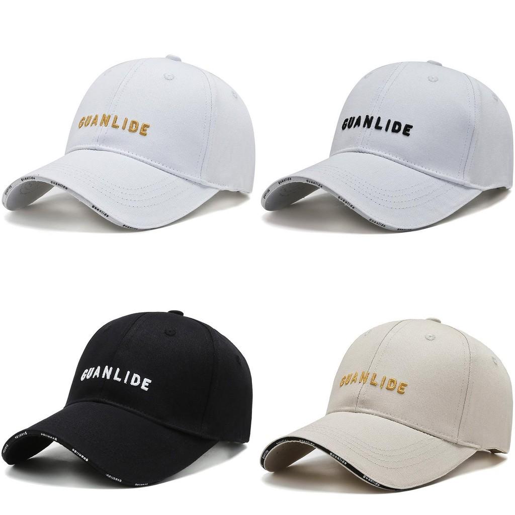 Letter Guanlide Embroidery Baseball Cap Outdoor Adjustable Sun Protection Hat