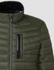 Winter Jacket s.Oliver Lightweight Quilted Jacket with Sporty Contrasting Details 360° Circular Vision Green 2167439.7938.