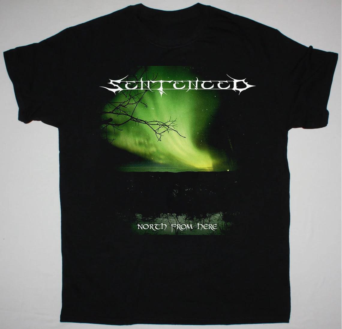26 Sentenced Band Black T-Shirt Cotton Unisex For Men Women FM64 Unisex T-Shirt XL