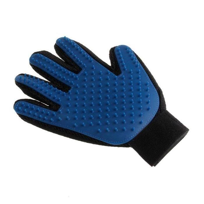 

Gant de toilettage - DEV - True Touch - Massage doux - Silicone souple - Collecte des poils