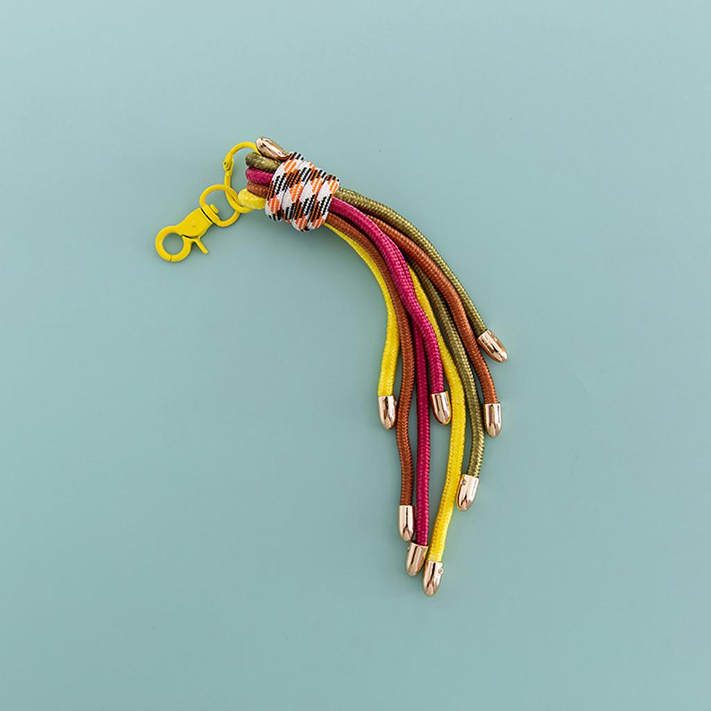 Multipurpose Rope Key Rings Stylish Rope Keychain Fashion Key Adornment Key Holder Key Clip Suitable for Daily Use