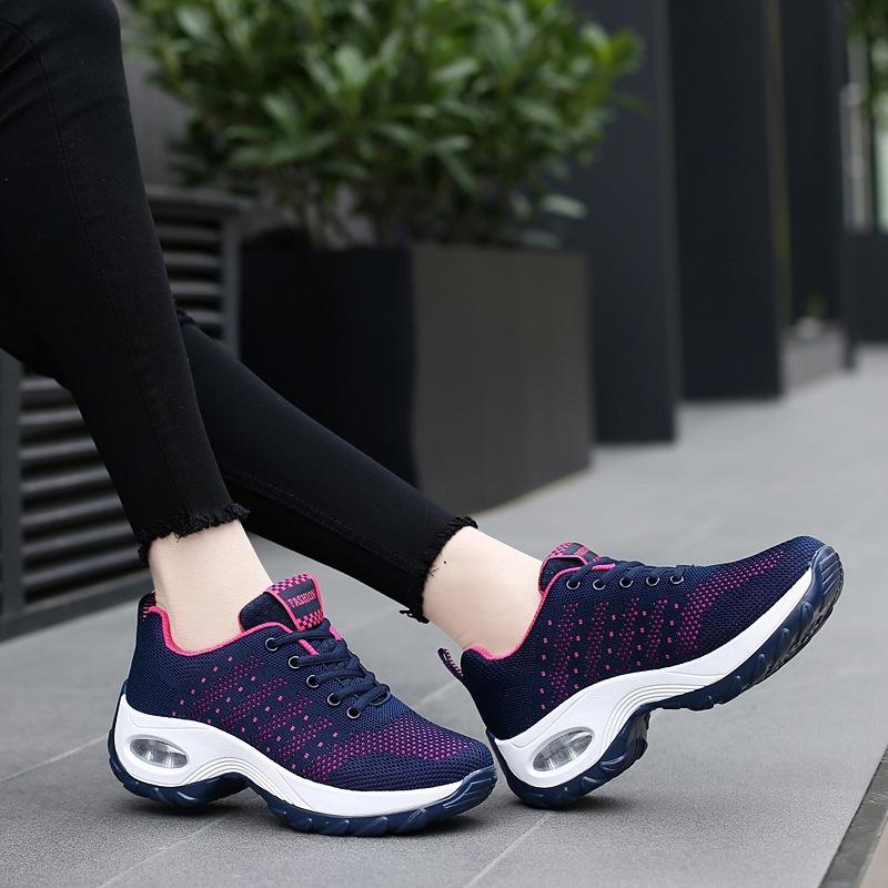 Rocking Shoes Summer Casual Shoes Student Platform Sports Shoes Muffin Air Cushion Shoes Women