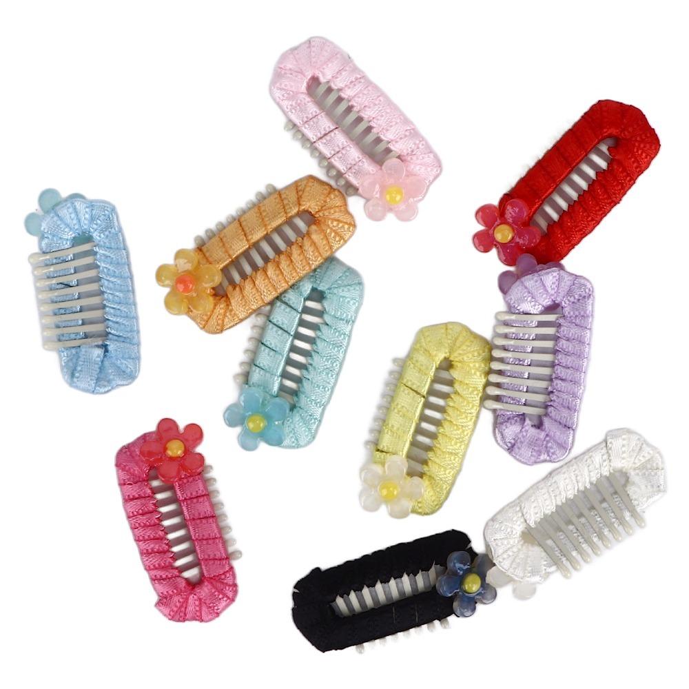 10Pcs Light Weight Dog Hair Clip Mixed Colors Dog Bow Clip Dog Grooming Clip  Dog Grooming