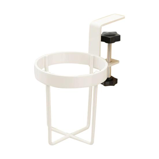 Desk Water Cup Holder Clip Adjustable Anti-spill Home Office Table Desk Edge Drink Beverage Water Bottle Drinking Cup Organizer Rack Clamp