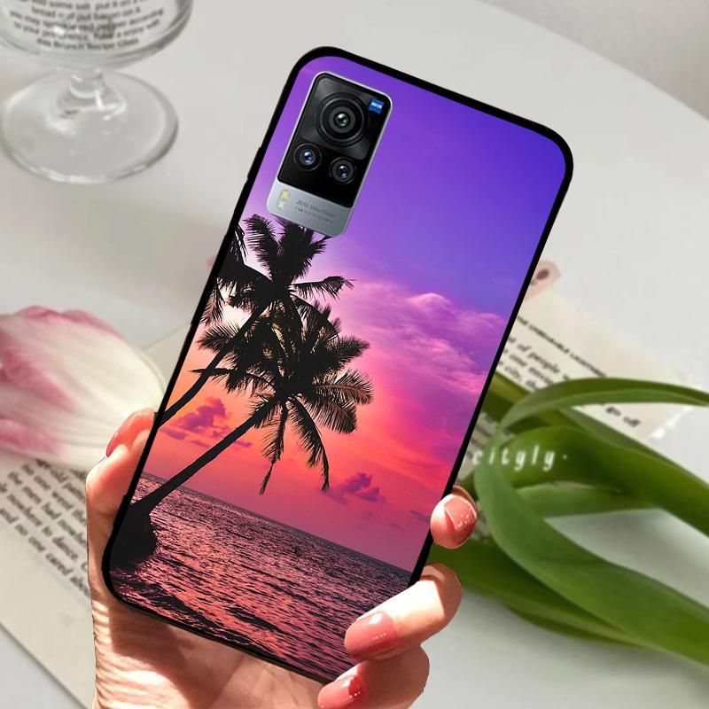 Für vivo X60 Pro Hülle V2046 V2047A Weiches Silikon TPU Dünne Handyhülle Für Vivo X60 5G V2045 V2046A Stoßfester Bumper Fundas
