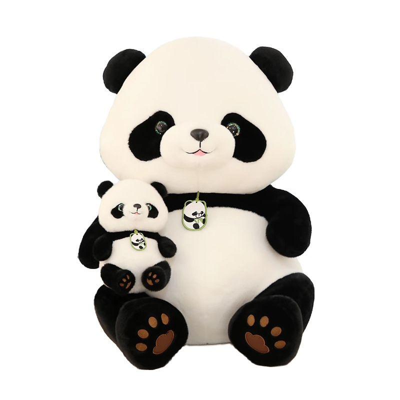 Panda Bei Bei Plush Toy - Cute Giant Panda Doll, Claw Machine Prize, Kids' Gift