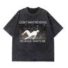 T-shirts Graphiques Notes de Musique Rosala LUX Unisexes Mode Femme T-shirt Ample Décontracté Esthétique T-shirts Lavés Streetwear