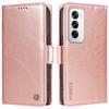 YIKATU YK-007 For Oppo Reno12 5G (Global) Phone Case Anti-Drop PU Leather Stand Wallet Cover