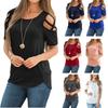 Hochwertige Sommer Damen Träger-Bluse mit Cold Shoulder für stilvollen Komfort