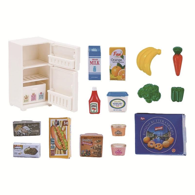 Miniature Dollhouse Furniture 1/12 Miniature Toys Girl Dolls Accessories Bedroom Bathroom Dollhouse Kit for Dolls