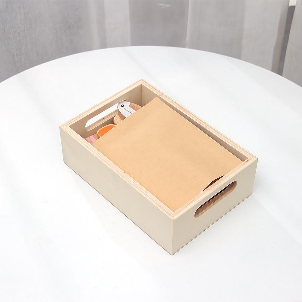 Playset Wooden Dessert With Western Pastries For Kid Play And Interaction Parent