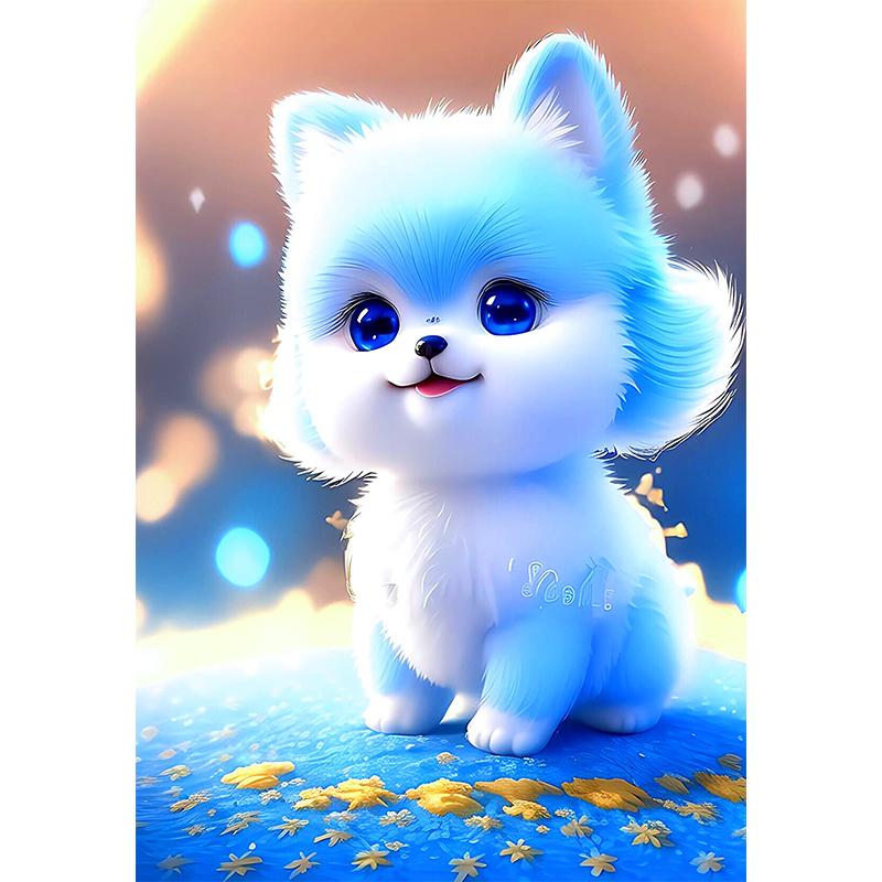 

P30# Мультфільм милий домашній собака наклейка на автомобіль вінілова наклейка водонепроникна прикраса тварини автомобільні наклейки E-20cm-Longest Side