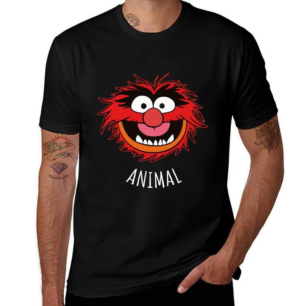 Animal Puppets Emotional Support Anima Tshirt Casual All Match Tee Shirt For Unisex