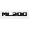 3D Metal ABS Car Trunk Sticker Letter Badge for Mercedes Benz Old Style ML55 ML63 ML250 ML300 ML320 ML350 ML400 ML430 Emblem ee05