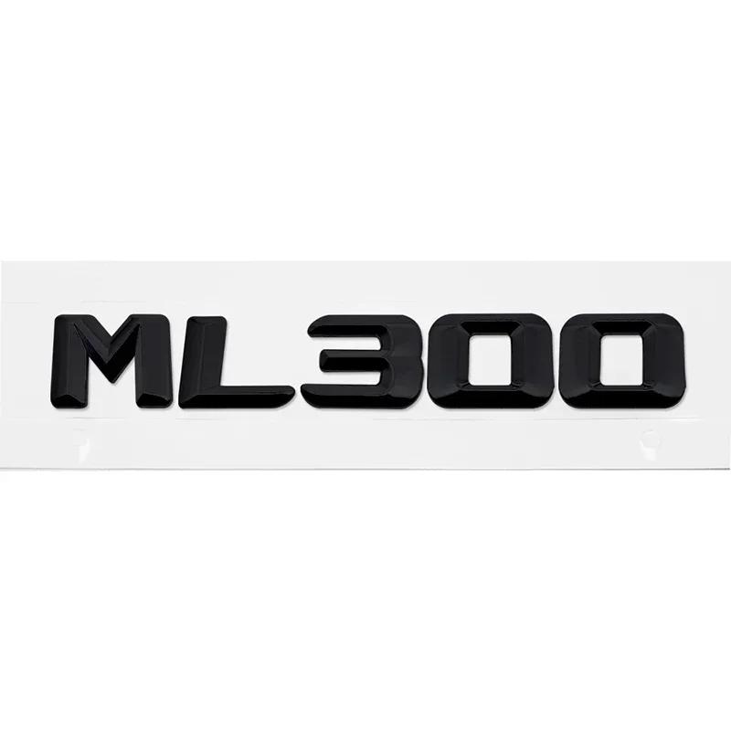3D Metal ABS Car Trunk Sticker Letter Badge for Mercedes Benz Old Style ML55 ML63 ML250 ML300 ML320 ML350 ML400 ML430 Emblem ee05